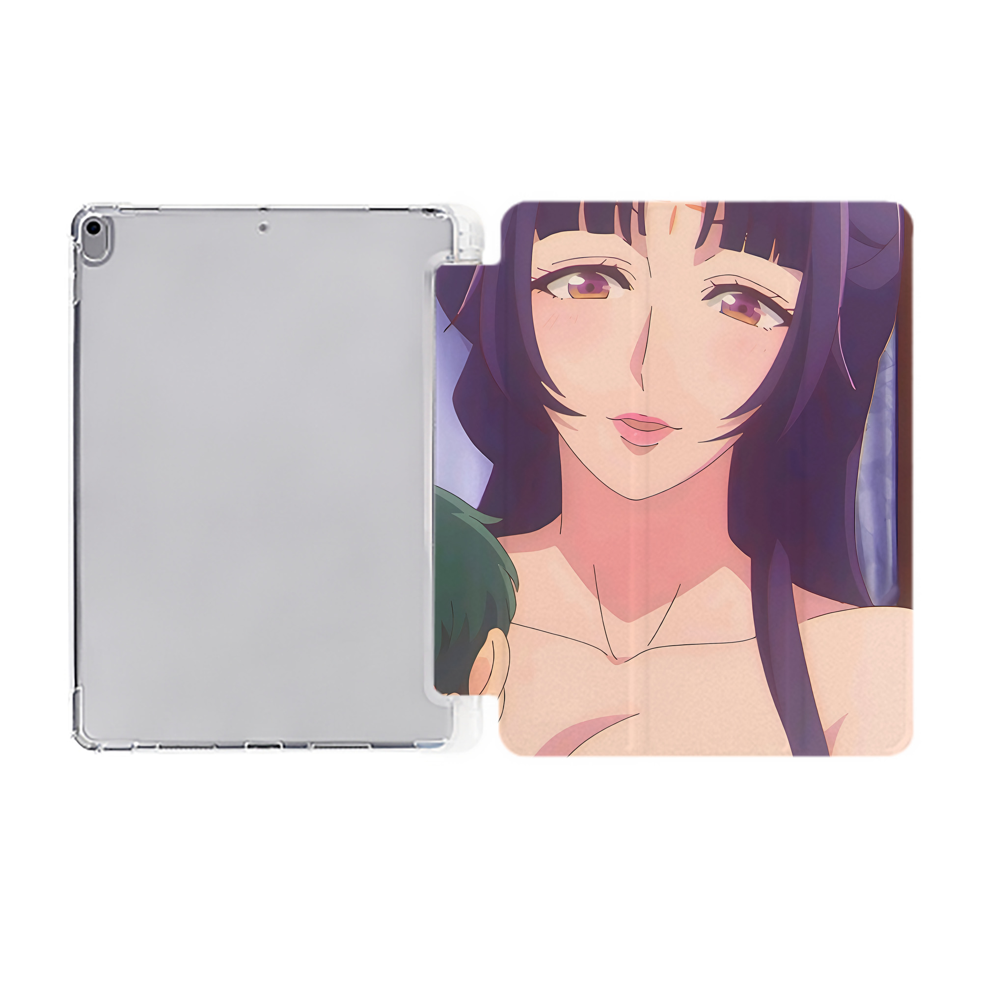 （画像用） 薬屋のひとりごと The Apothecary Diaries IPad ケース ペン収納付き 三つ折りスタンド PUレザー×シリコン 対応機種9.5/10.5/10.9インチ